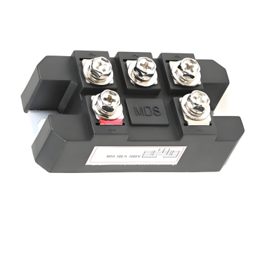 MDS100A 1600V Three Phase Rectifier Bridge Module - Black 100A Diode Bridge