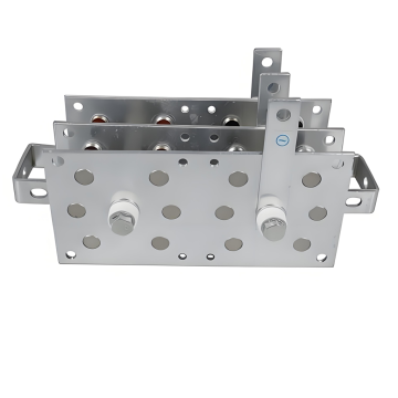 Single Phase Rectifier Bridge with 3 Diodes Aluminum Heatsink - Customizable